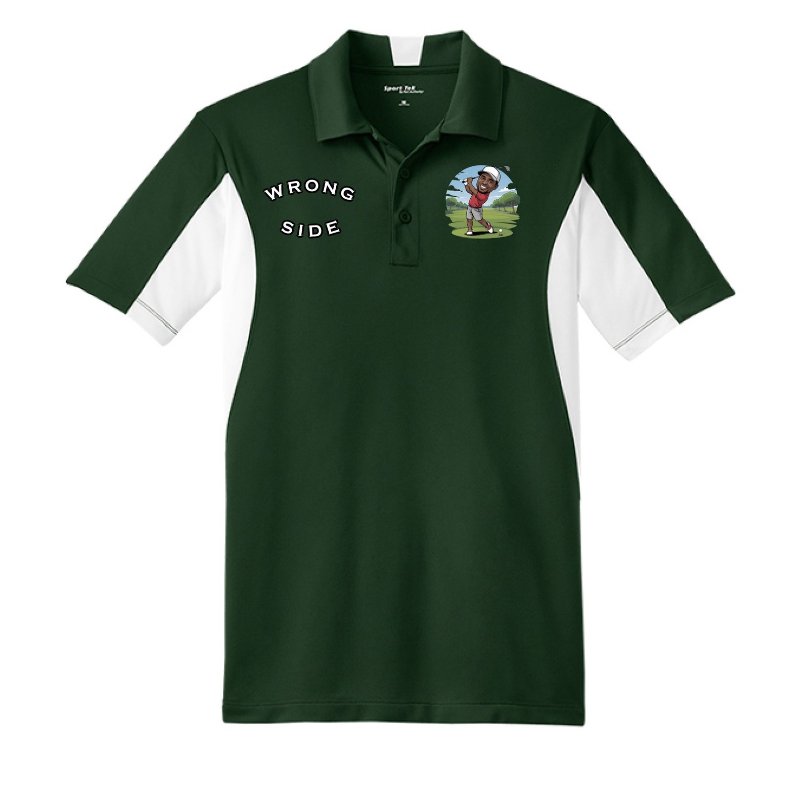 Forest/ White - FRONT